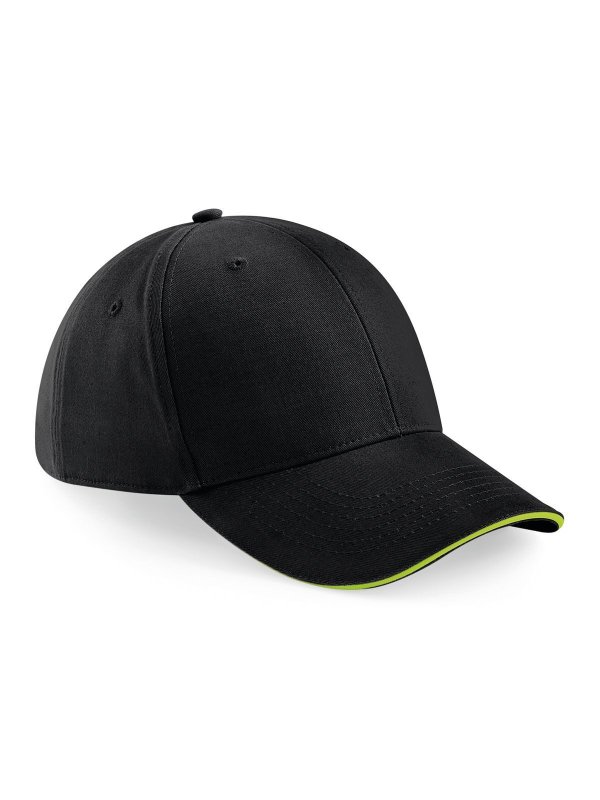 black/lime green